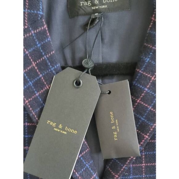 NWTG Rag & Bone Nancie Wool Blazer - Size 8, Tailored Fit - Picture 5 of 10